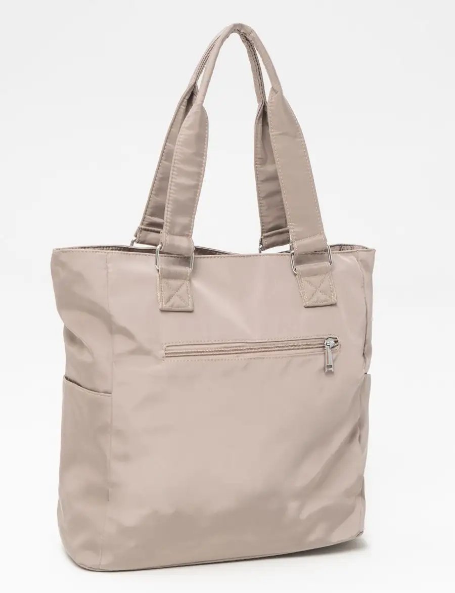 Мини-сумка EVERBAG нейлон бежевый купить,NaN