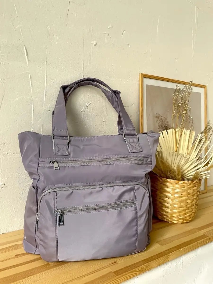 Мини-сумка EVERBAG нейлон серый купить,NaN