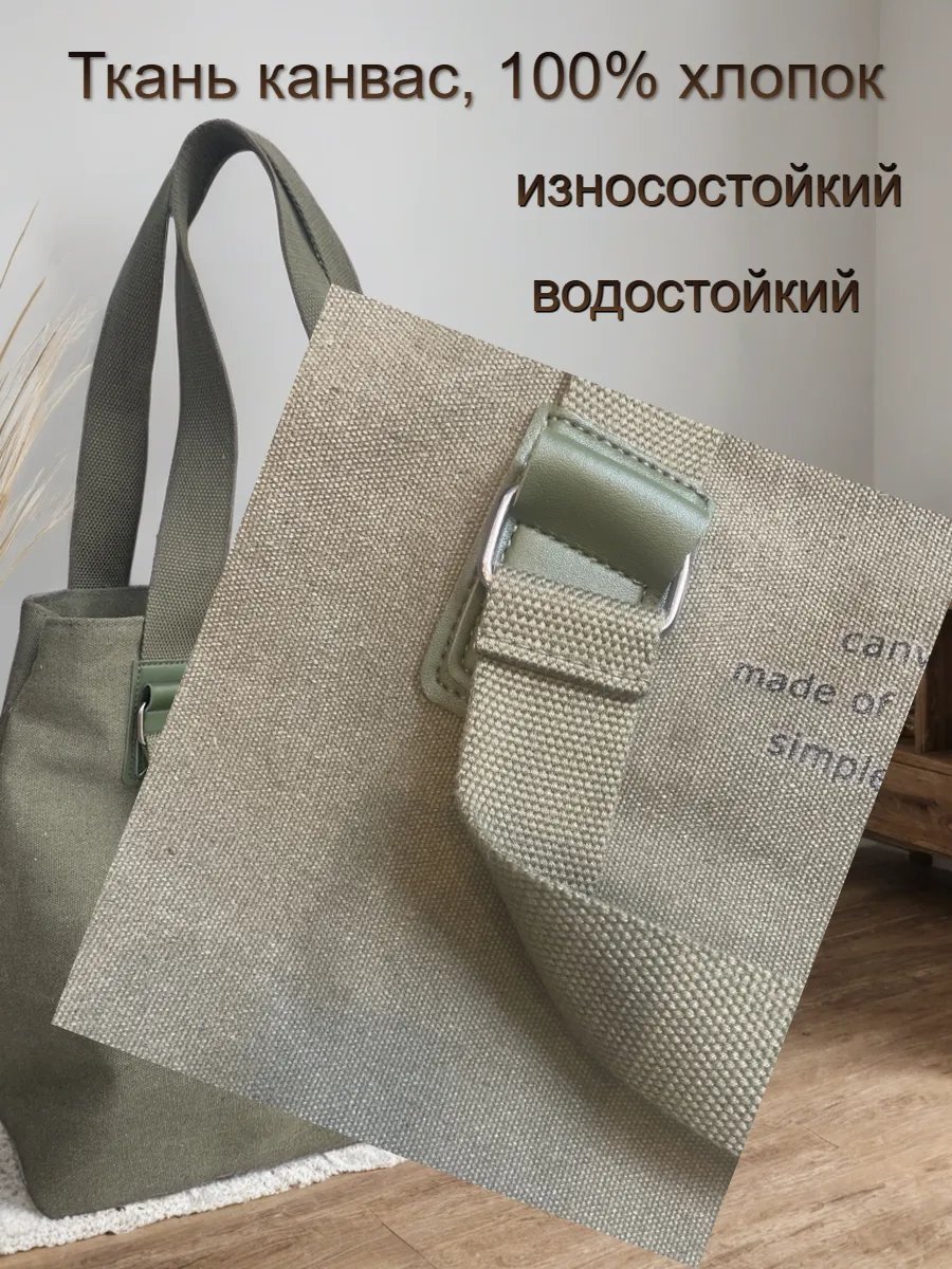 Сумка шоппер хлопок зеленый купить,NaN