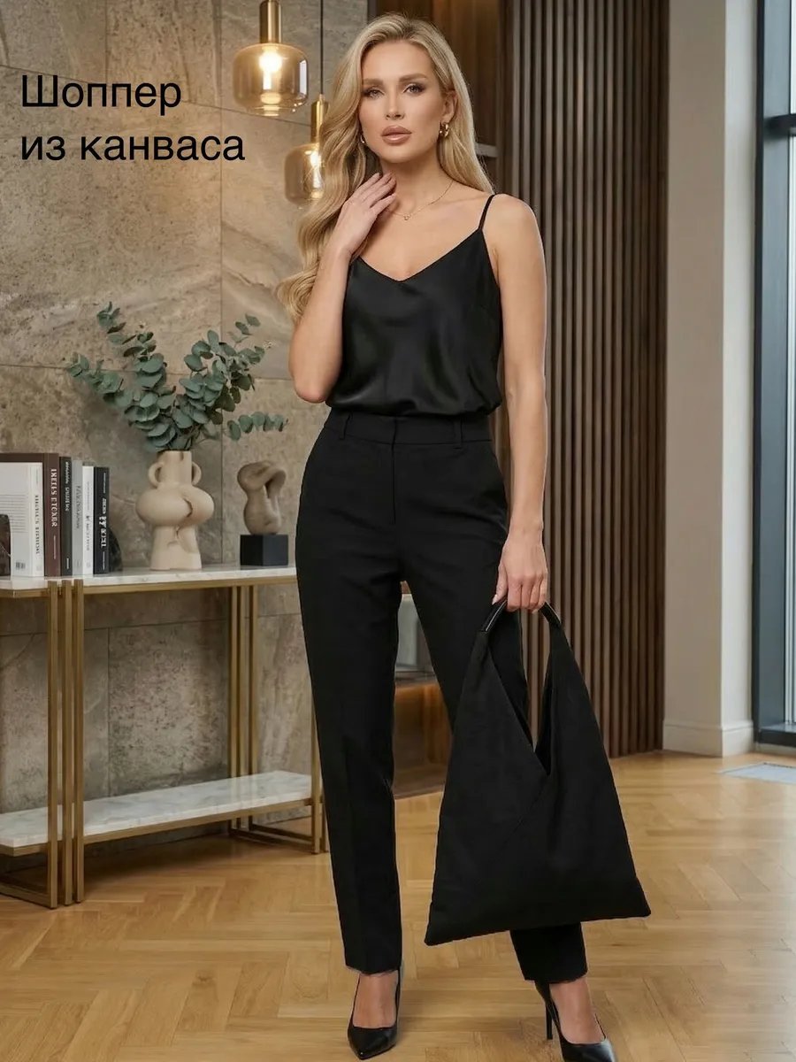 Сумка шоппер экокожа черный купить,NaN