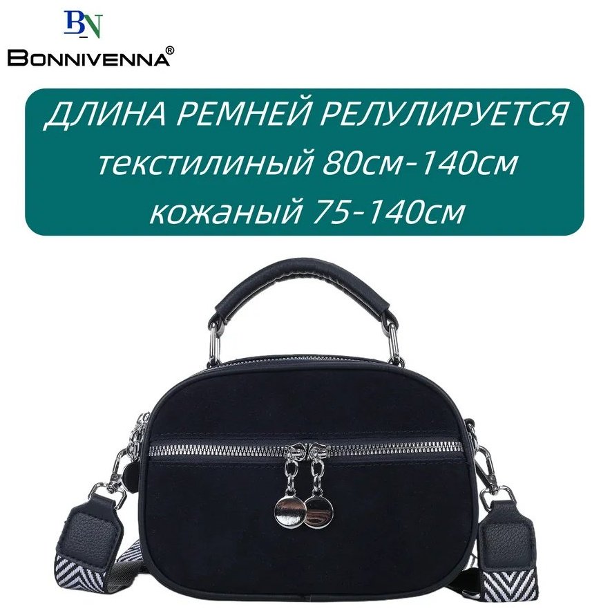 Сумка кросс-боди ИП Шэнь экокожа синий купить,NaN