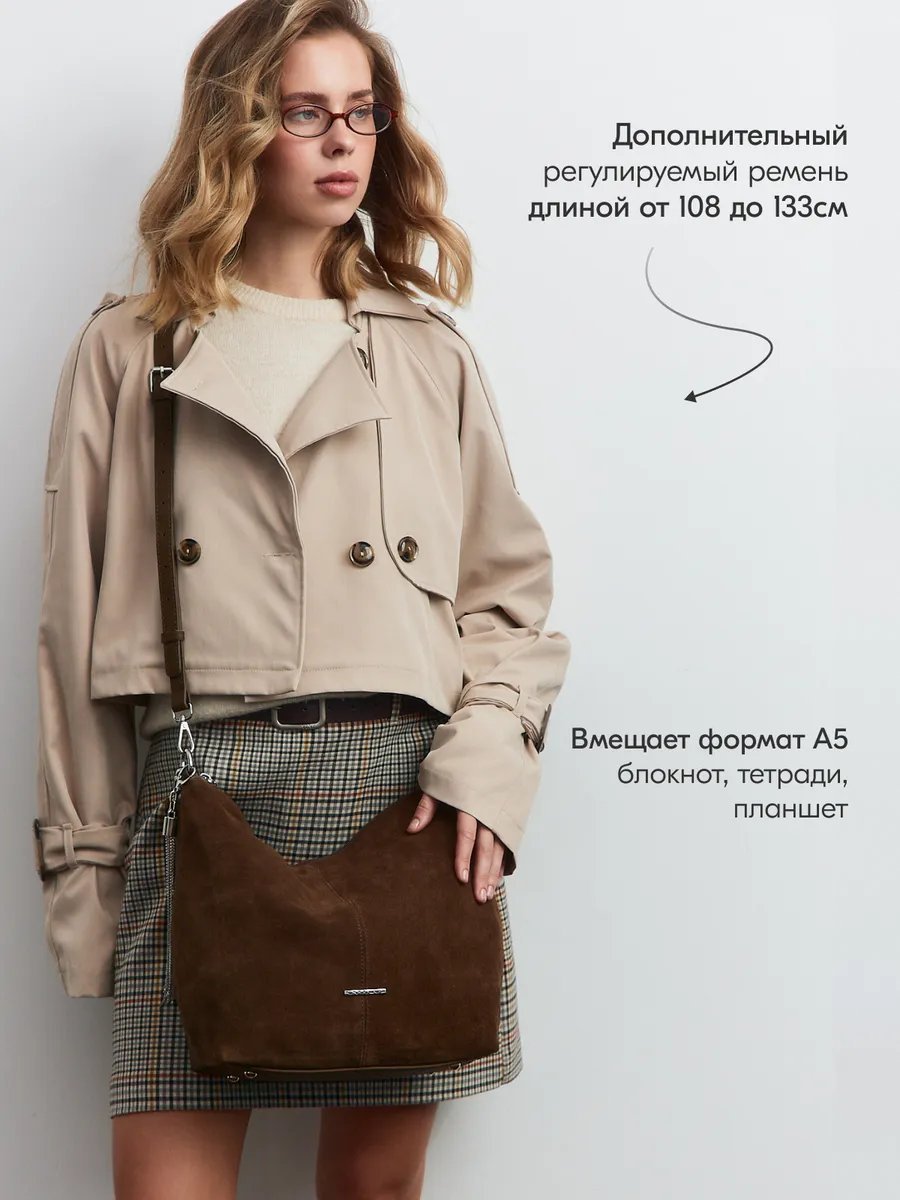 Сумка кросс-боди Bagsberry натуральная кожа коричневый купить,NaN