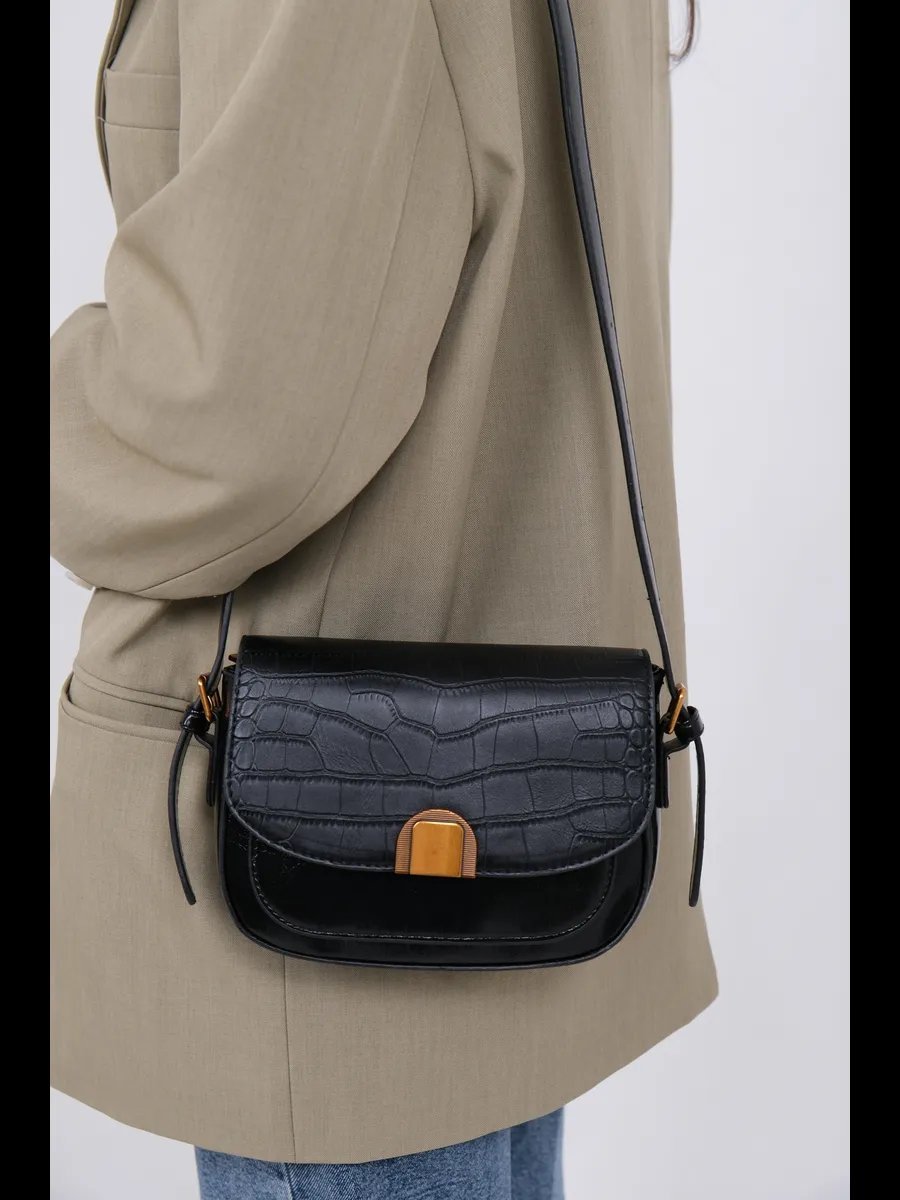 Сумка кросс-боди VELARIA BAGS экокожа черный купить,NaN