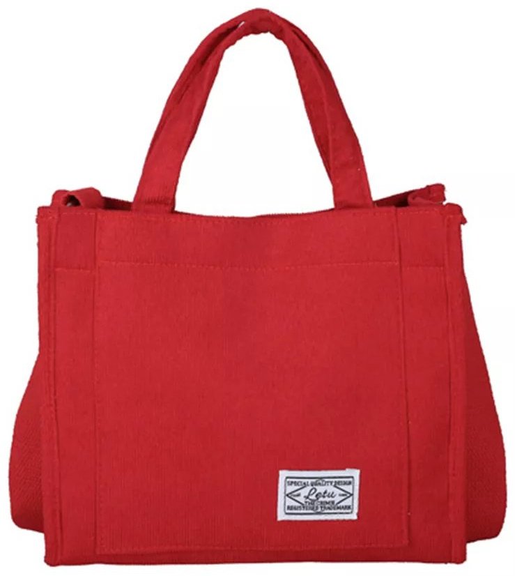 Сумка кросс-боди LITEBAG хлопок красный купить,NaN