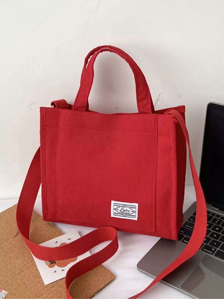 Сумка кросс-боди LITEBAG хлопок красный купить,NaN