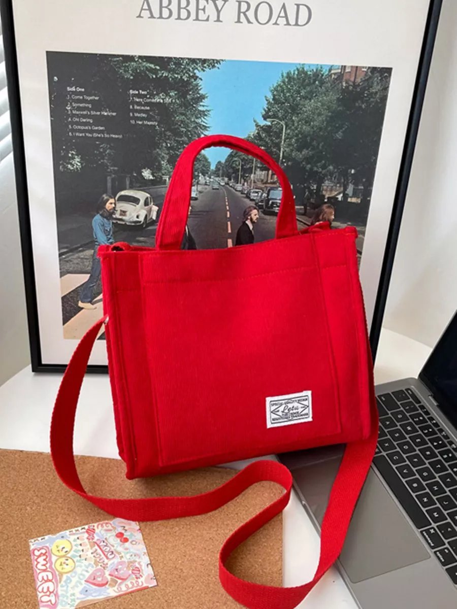 Сумка кросс-боди LITEBAG хлопок красный купить,NaN