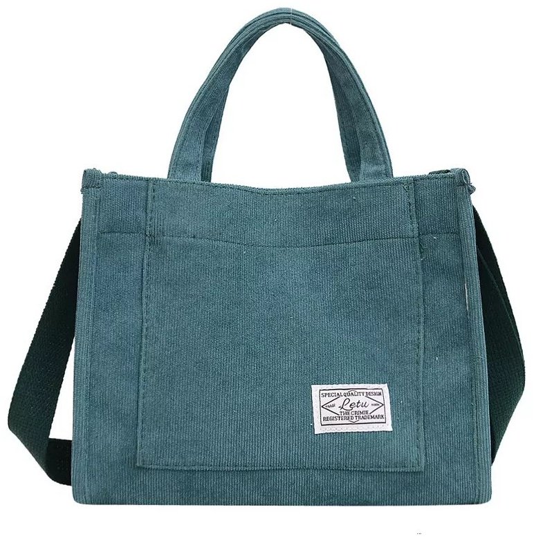 Сумка кросс-боди LITEBAG хлопок зеленый купить,NaN