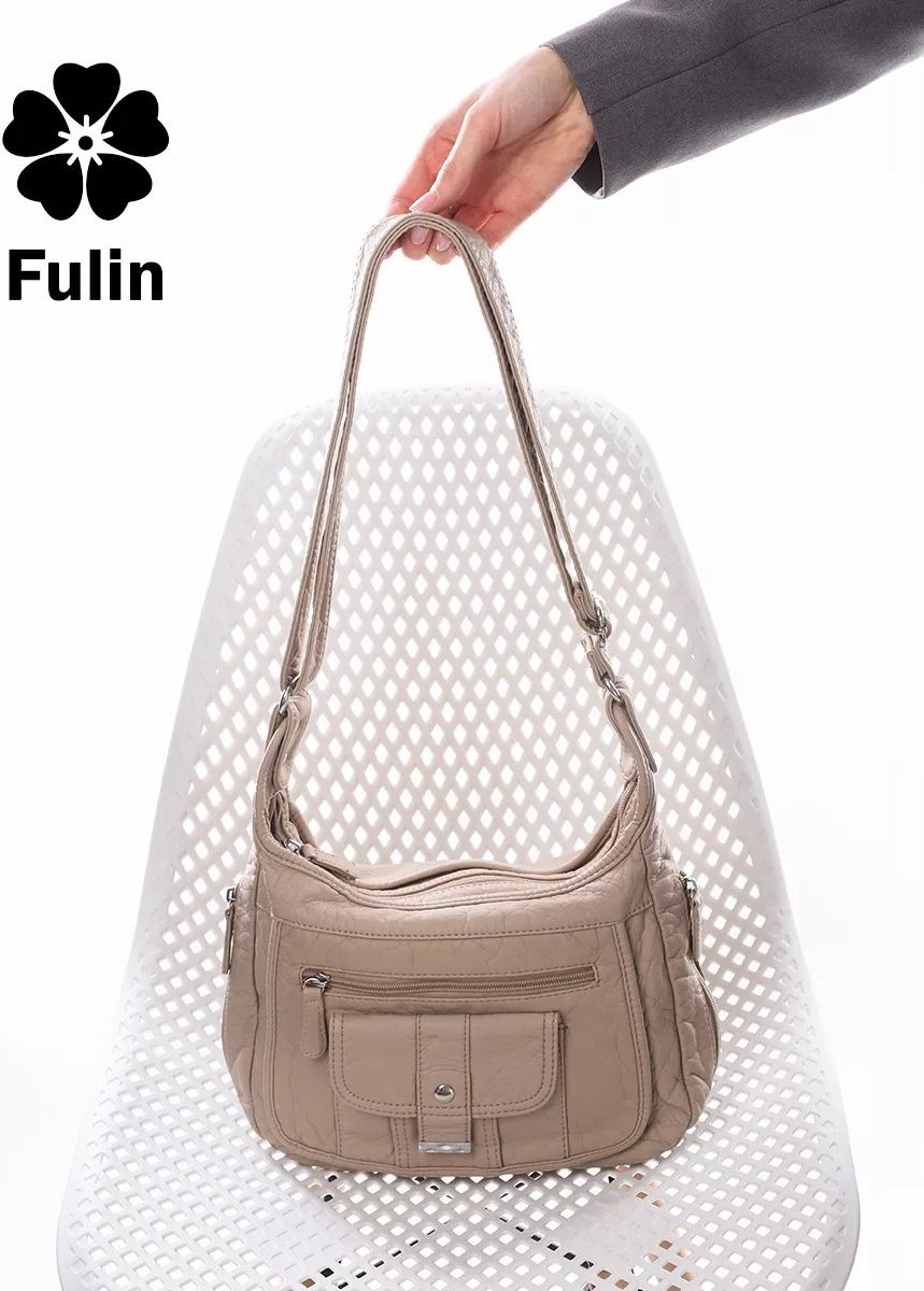 Сумка кросс-боди FULIN экокожа зеленый купить,NaN