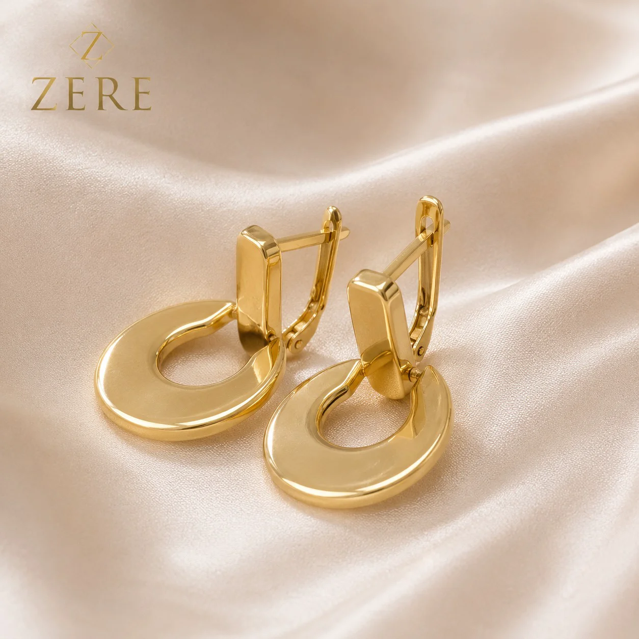 Серьги Zere ZR270607 жёлтое золото 2.90гр купить,246750