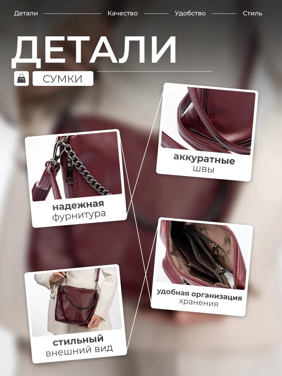 Сумка кросс-боди экокожа красный купить,NaN