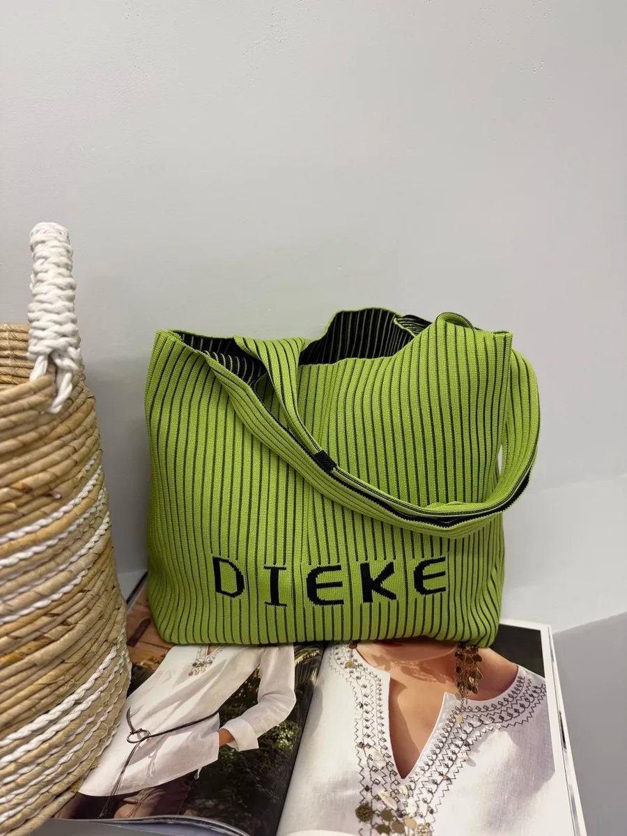Сумка шоппер Dissoronto экокожа зеленый купить,NaN