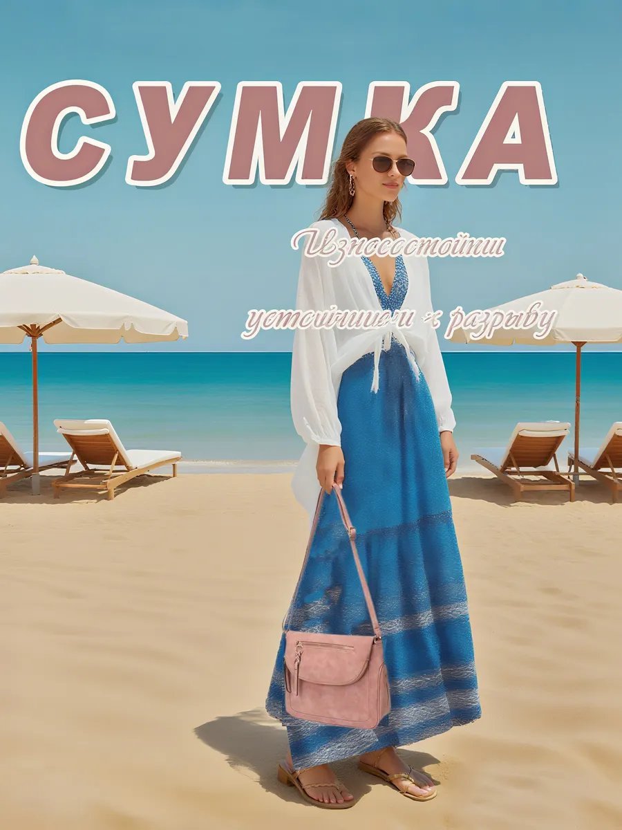 Сумка мессенджер BIANCA RINA нейлон розовый купить,NaN