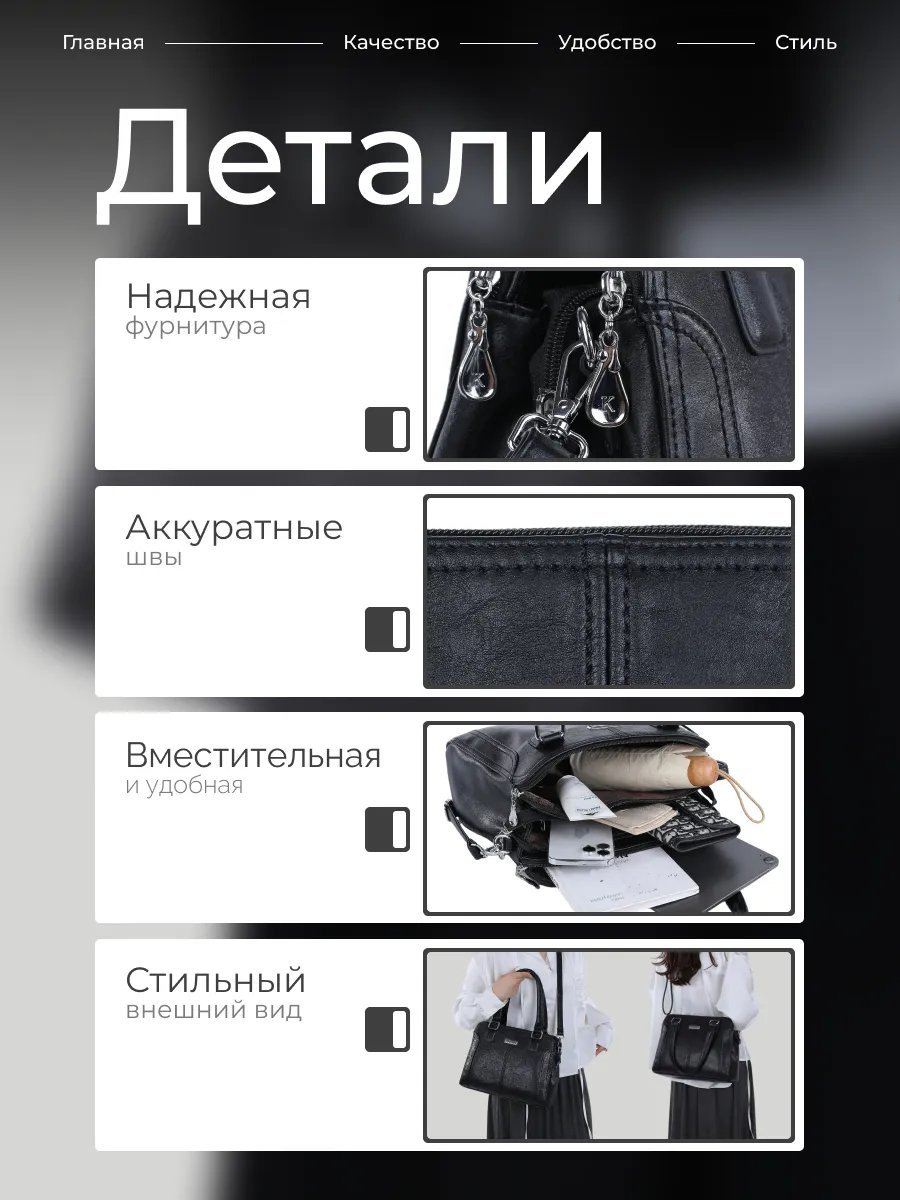 Сумка кросс-боди экокожа черный купить,NaN
