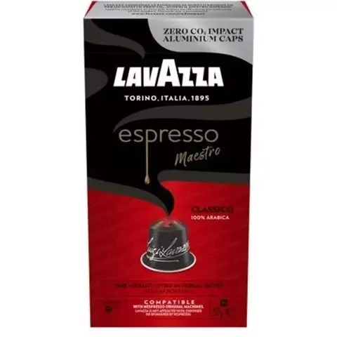 Капсулы для кофемашины Nespresso LAVAZZA Espresso Maestro Classico 10 шт