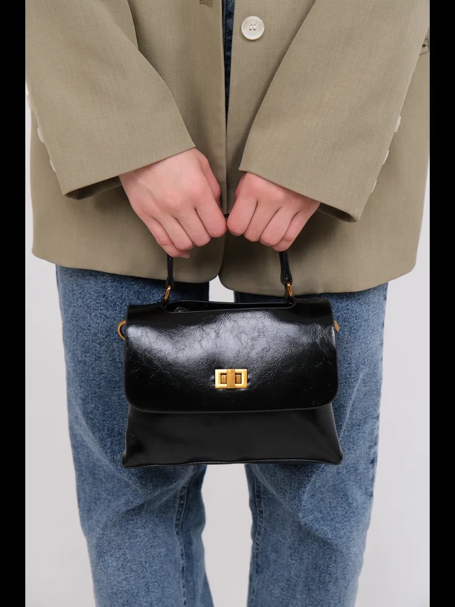 Сумка кросс-боди VELARIA BAGS экокожа черный купить,NaN