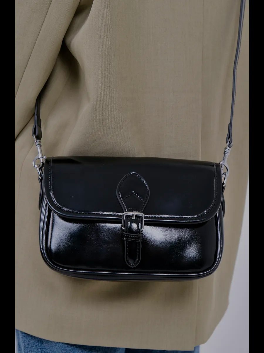 Сумка кросс-боди VELARIA BAGS экокожа черный купить,NaN