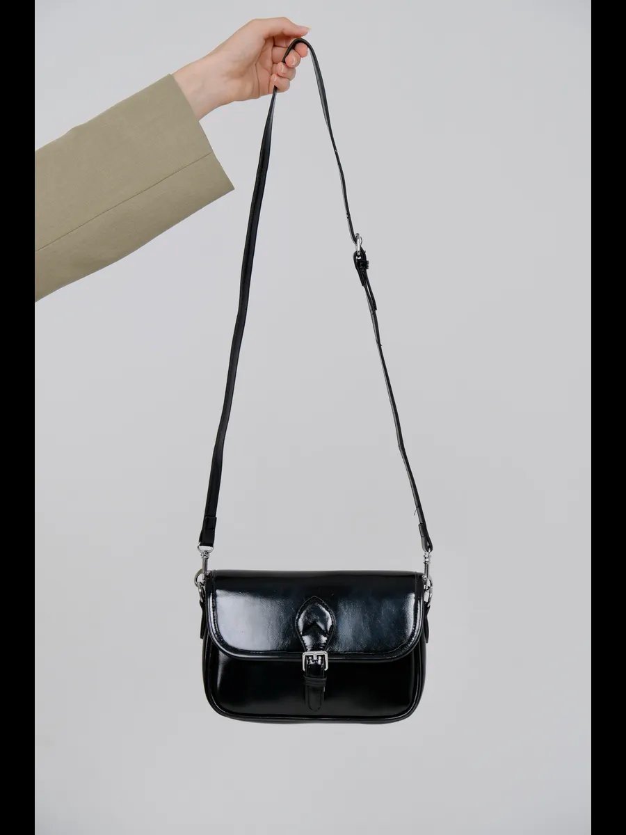 Сумка кросс-боди VELARIA BAGS экокожа черный купить,NaN