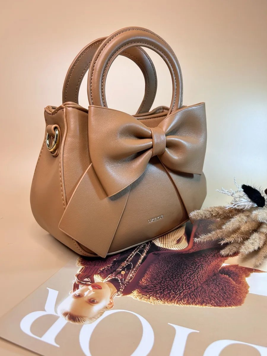 Сумка кросс-боди Lady Like Look экокожа коричневый купить,NaN
