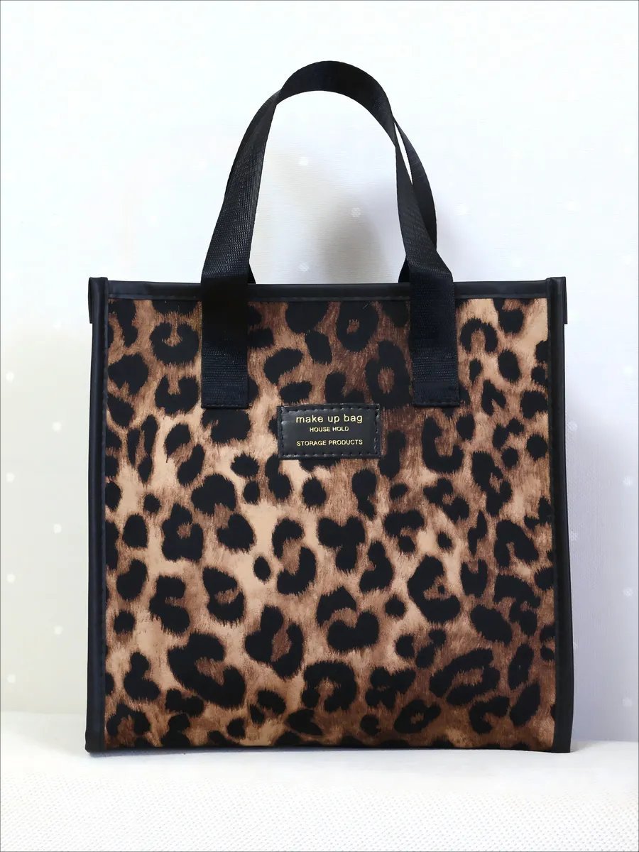 Сумка шоппер Priness's Bags полиэстер коричневый купить,NaN