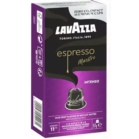 Капсулы для кофемашины Nespresso LAVAZZA Espresso Maestro Intenso 10 шт