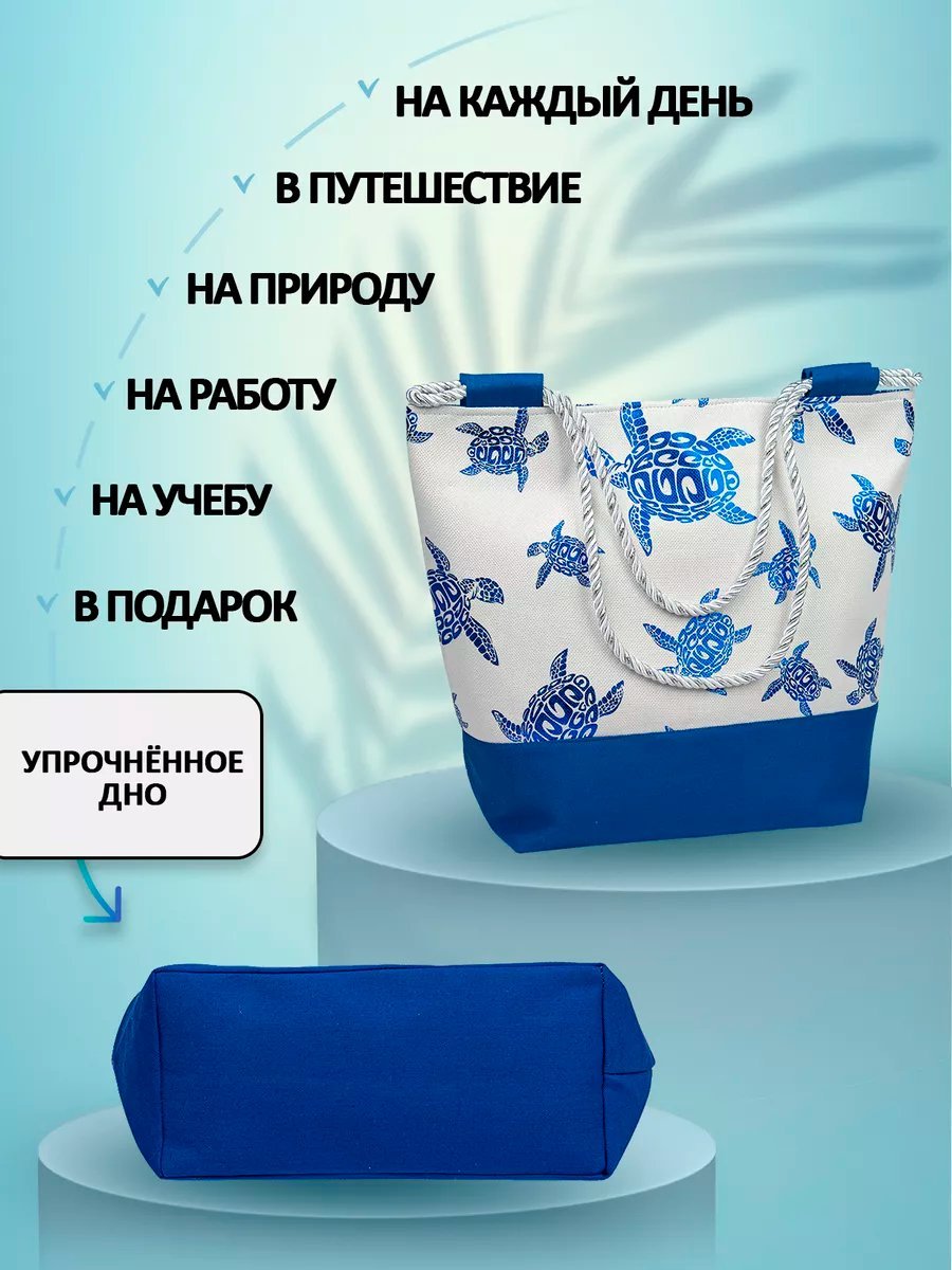 Сумка шоппер Небосой текстиль белый купить,NaN