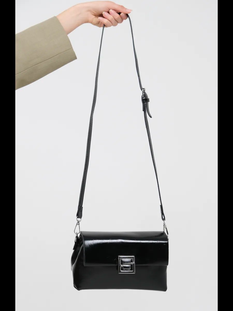 Сумка кросс-боди VELARIA BAGS экокожа черный купить,NaN