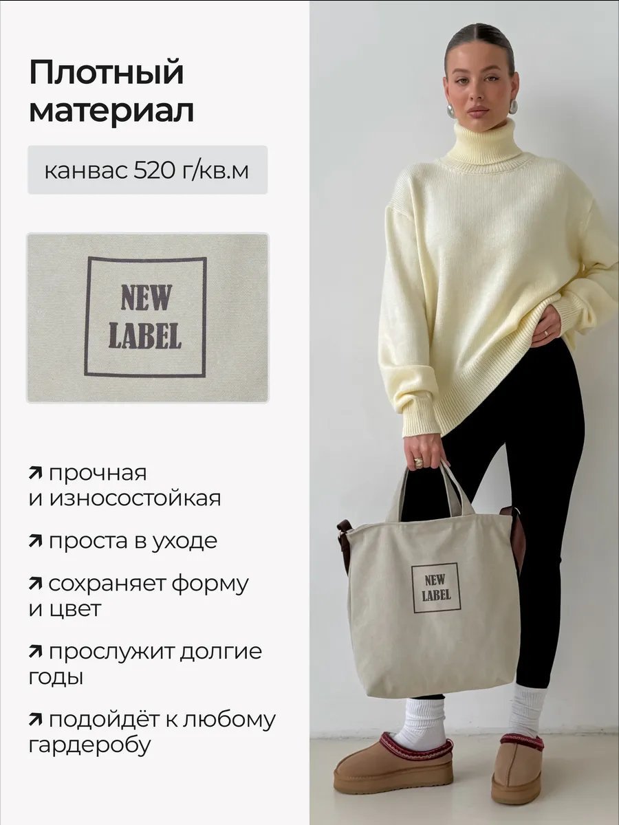 Сумка шоппер Федор Сумкин хлопок желтый купить,NaN