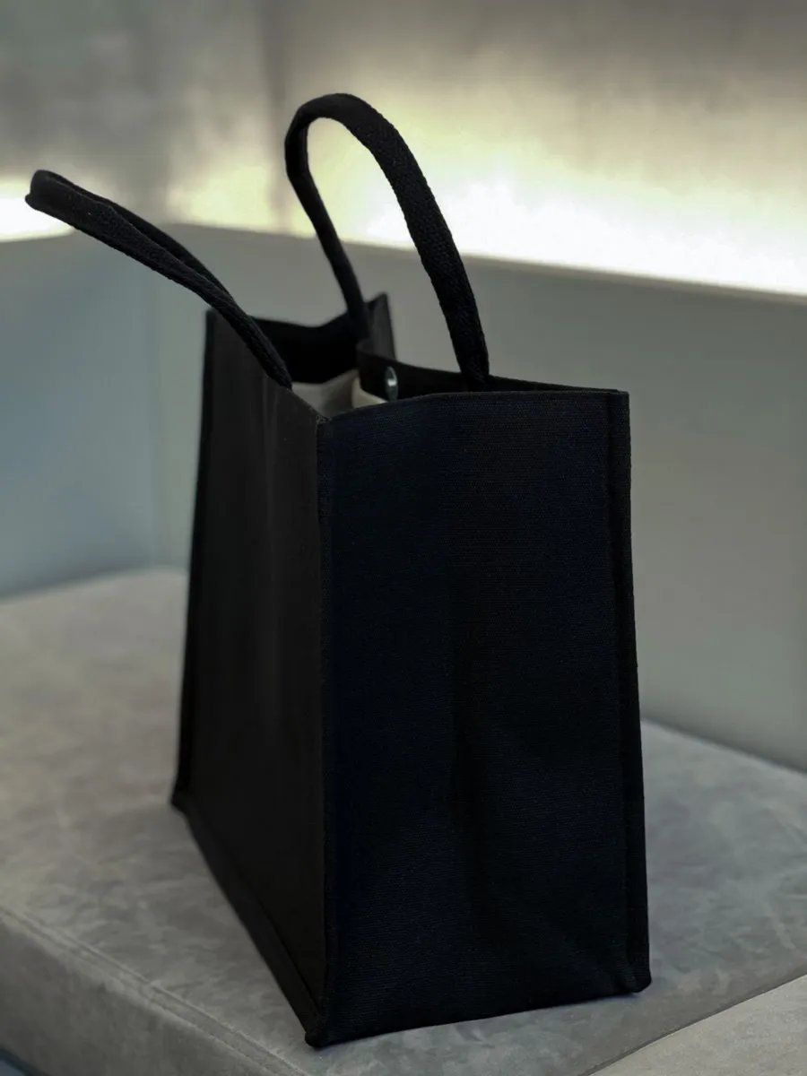Сумка шоппер Bolso de Senora канвас черный