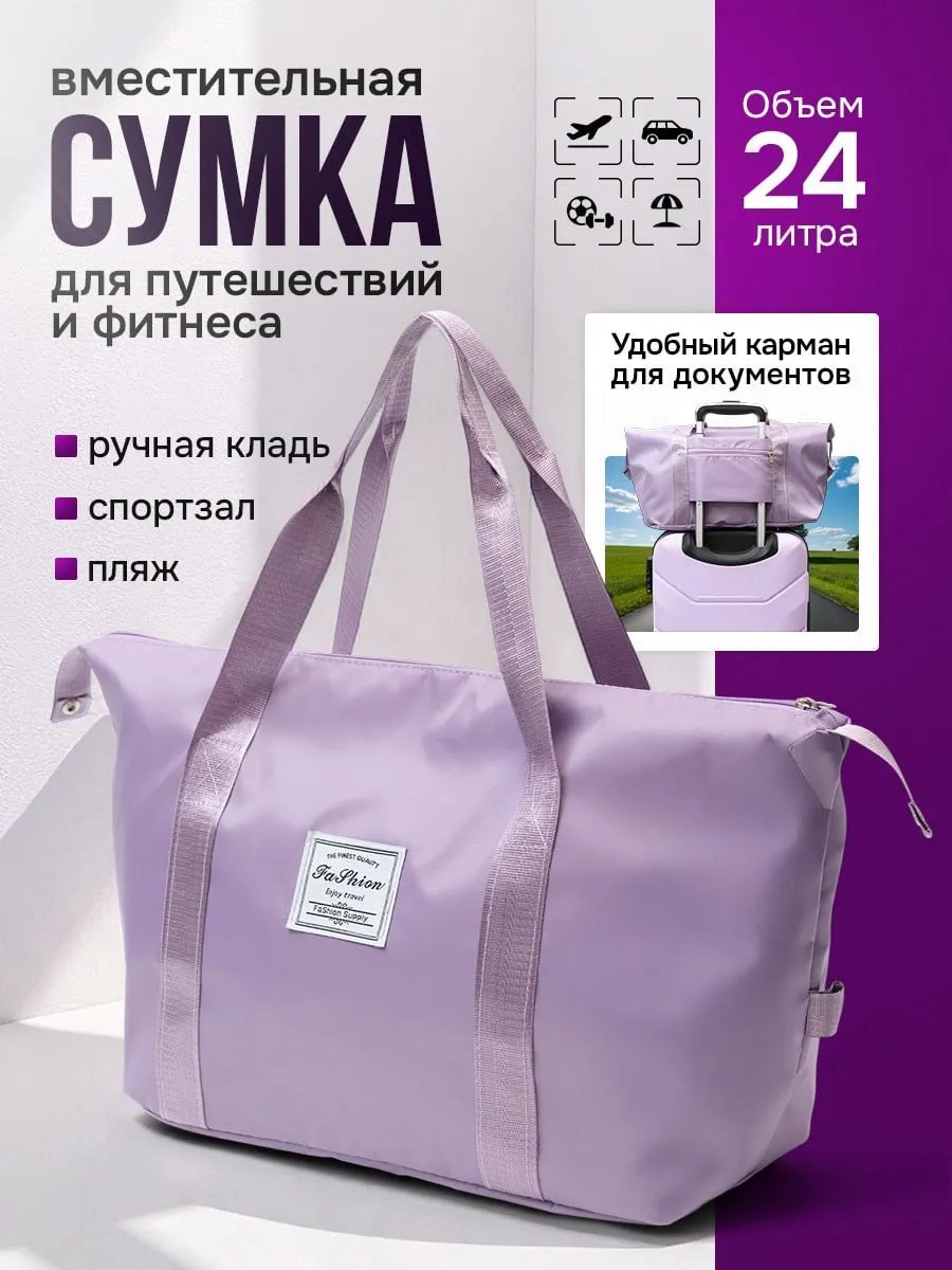 Мини-сумка Closely bags текстиль фиолетовый купить,NaN