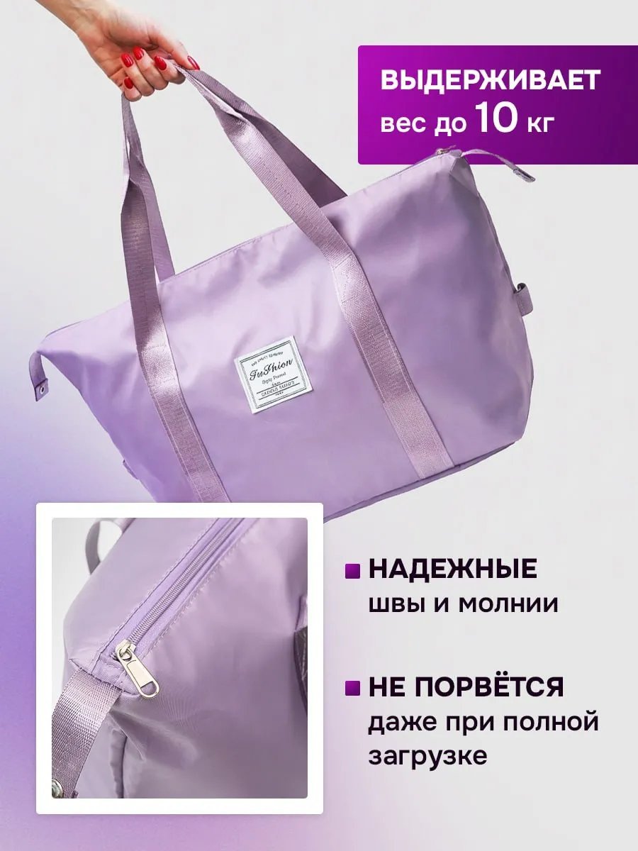 Мини-сумка Closely bags текстиль фиолетовый купить,NaN