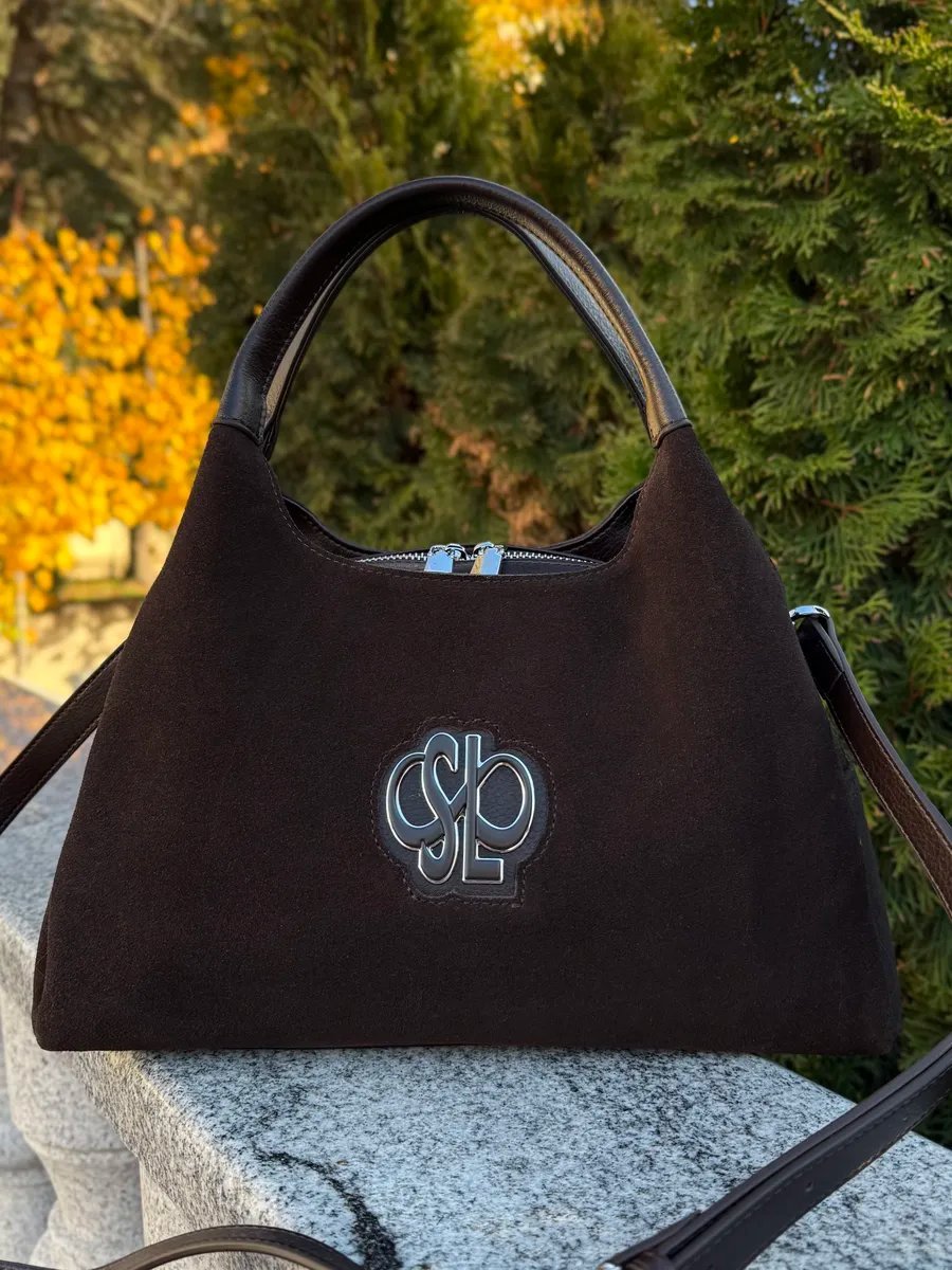 Мини-сумка СумкиЦентр натуральная кожа коричневый купить,NaN