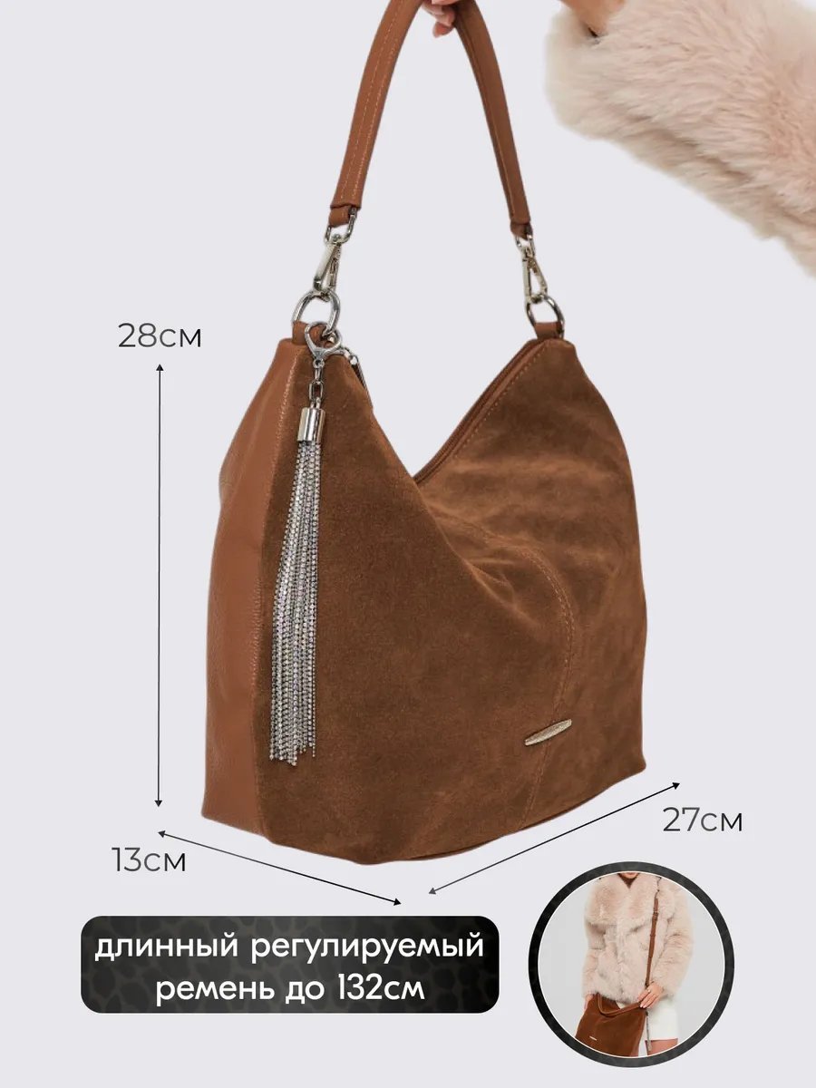 Сумка кросс-боди Bagsberry натуральная кожа коричневый купить,NaN