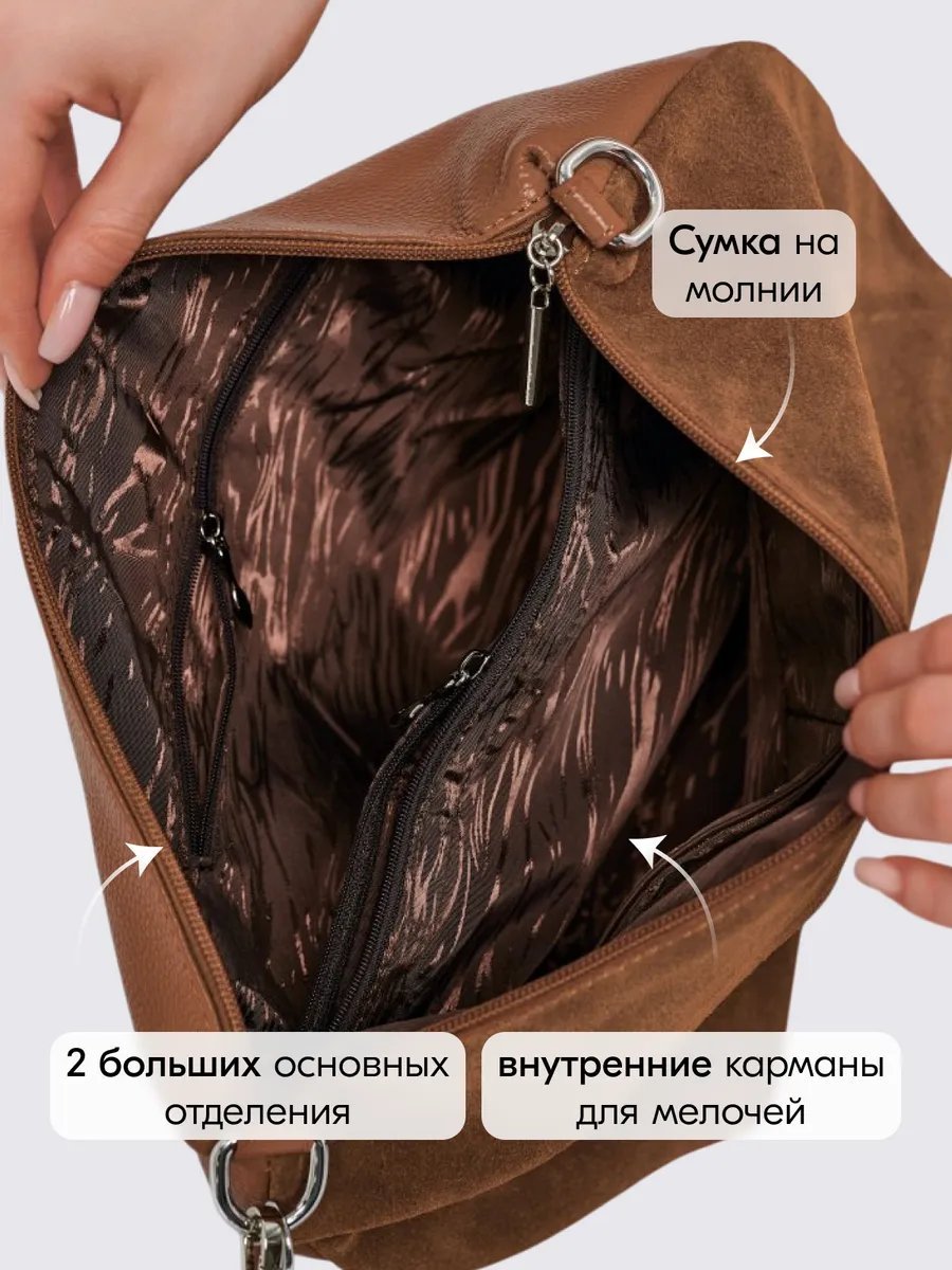Сумка кросс-боди Bagsberry натуральная кожа коричневый купить,NaN