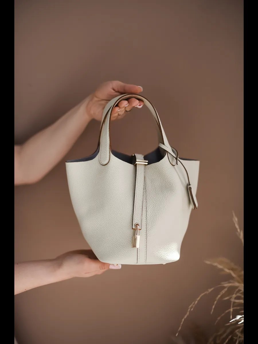 Мини-сумка VivaLaBag натуральная кожа желтый купить,NaN