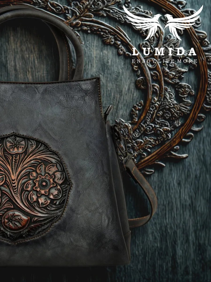 Мини-сумка Lumida текстиль серый купить,NaN