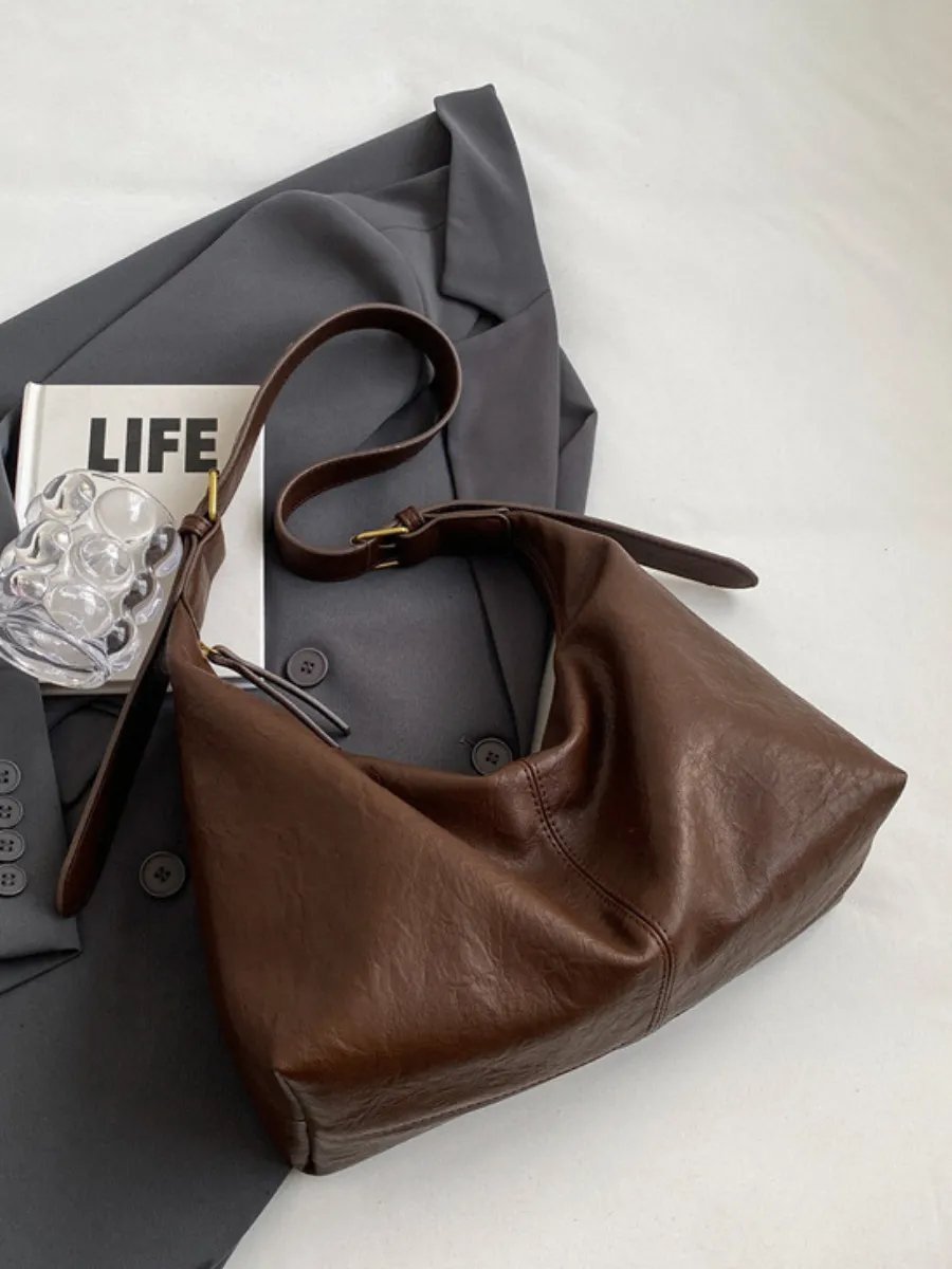 Сумка хобо LanaUrbanBag экокожа коричневый купить,NaN