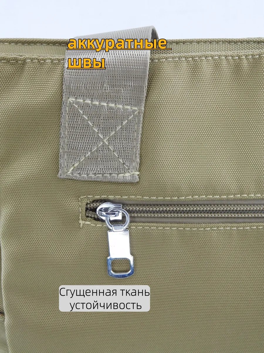Сумка шоппер ИП Шэнь полиэстер коричневый купить,NaN