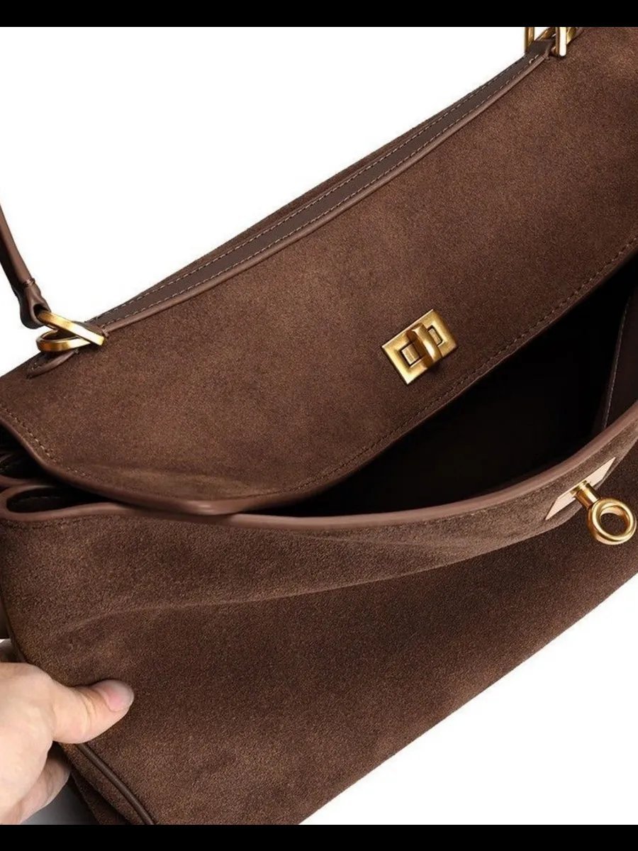 Мини-сумка VITA LUXE экокожа коричневый купить,NaN