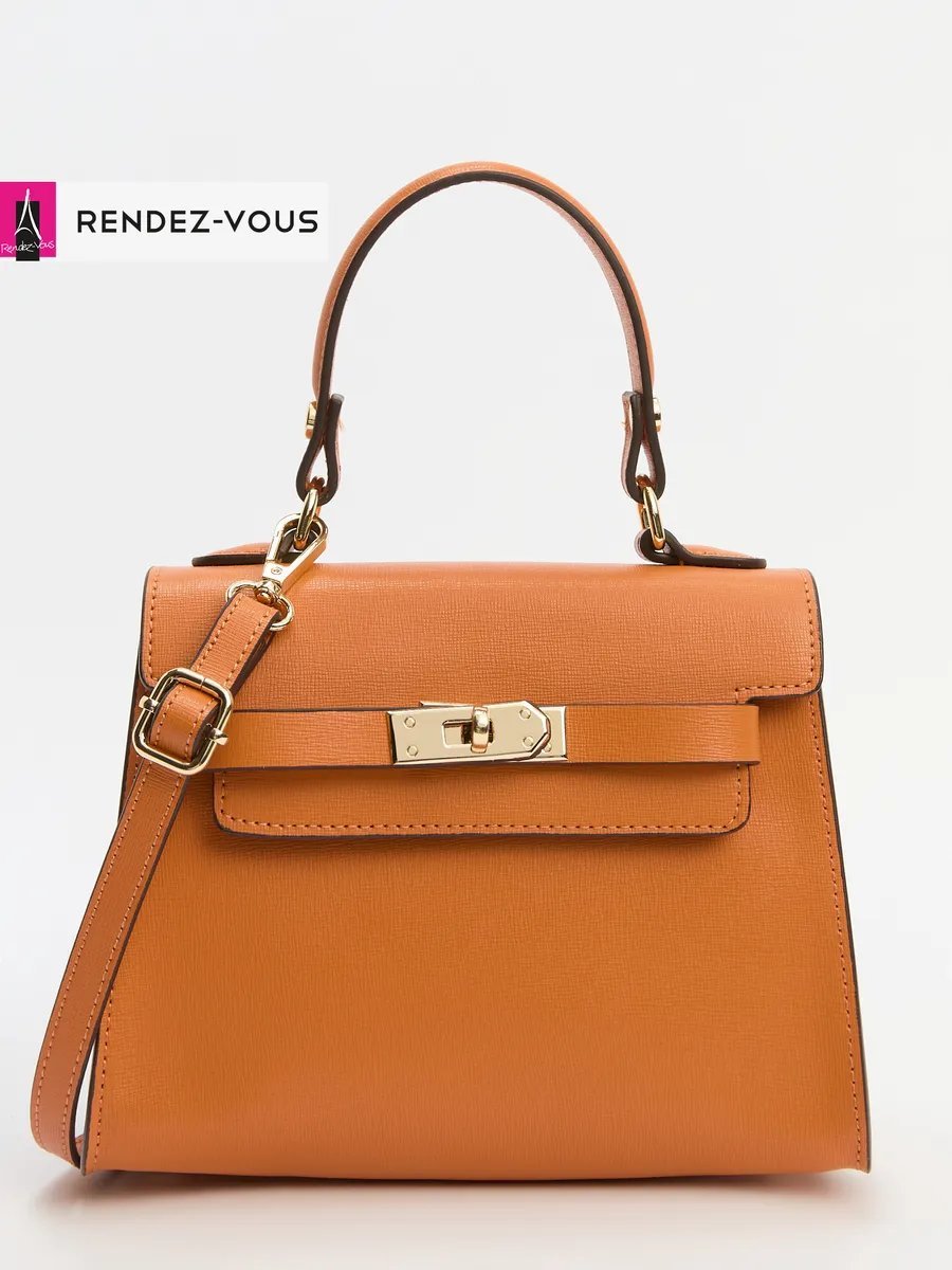 Мини-сумка Tendance экокожа оранжевый купить,NaN