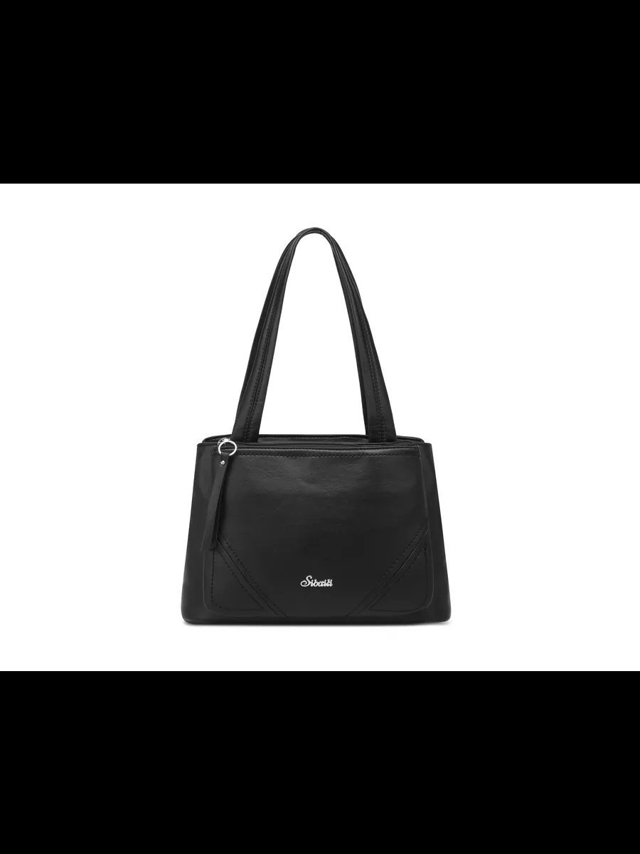 Сумка кросс-боди MiniBags экокожа черный купить,NaN