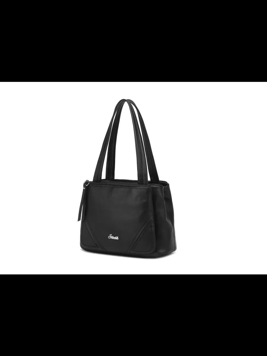 Сумка кросс-боди MiniBags экокожа черный купить,NaN