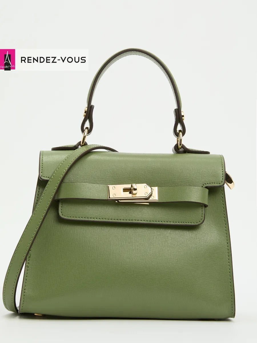 Мини-сумка Tendance экокожа зеленый купить,NaN