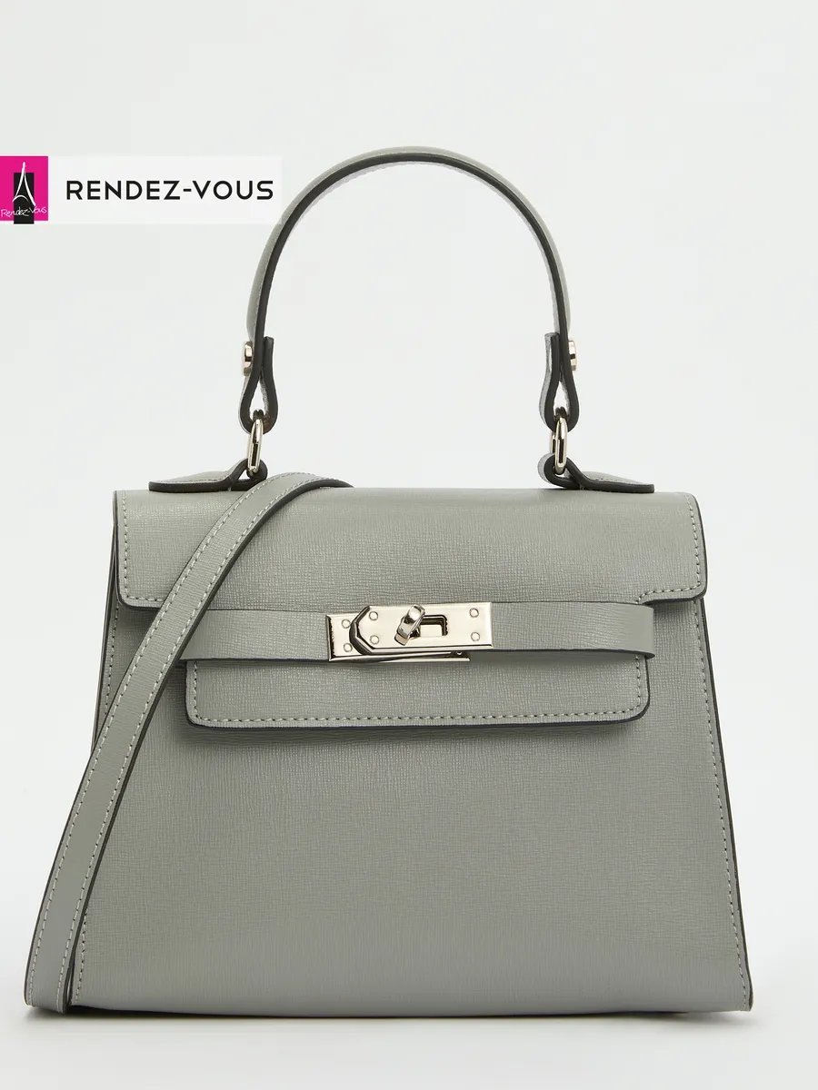 Мини-сумка Tendance экокожа серый купить,NaN