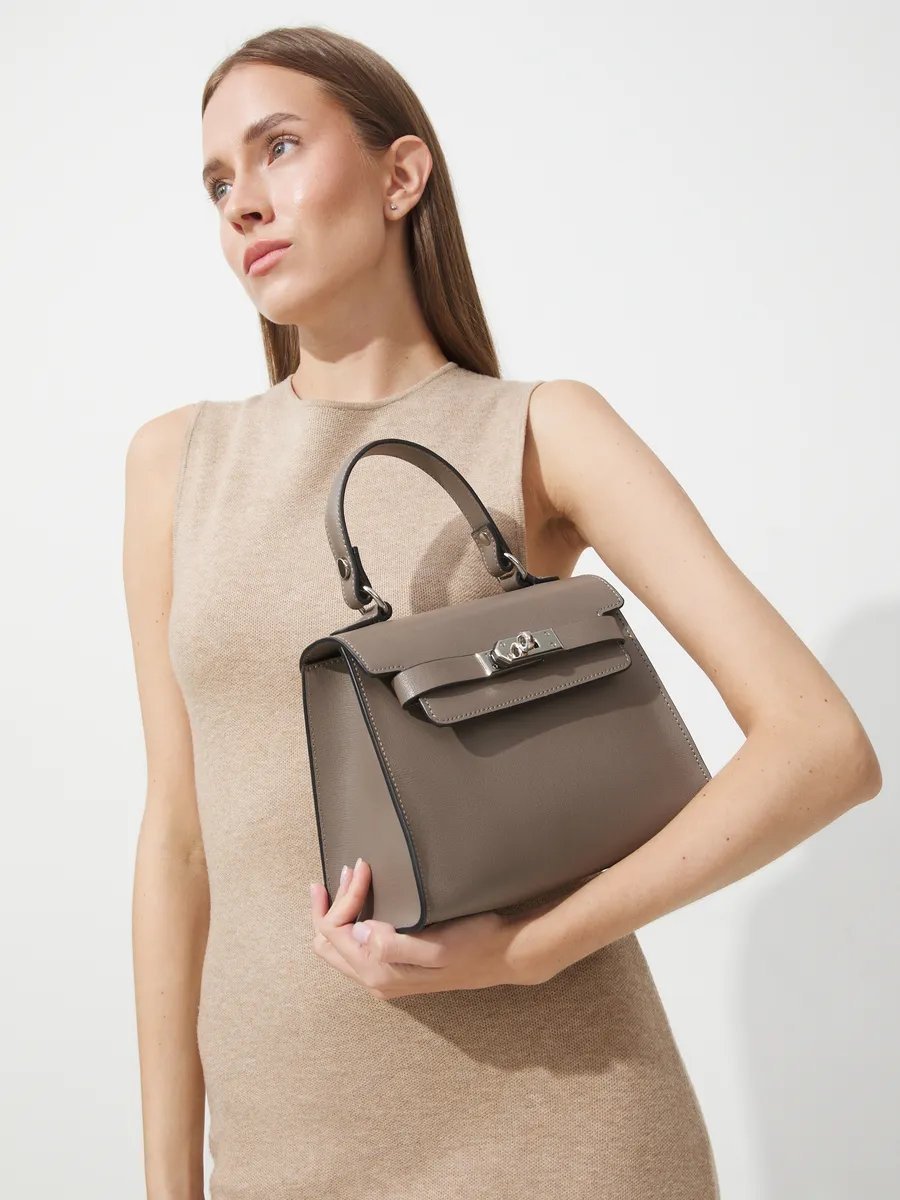 Мини-сумка Tendance экокожа серый купить,NaN