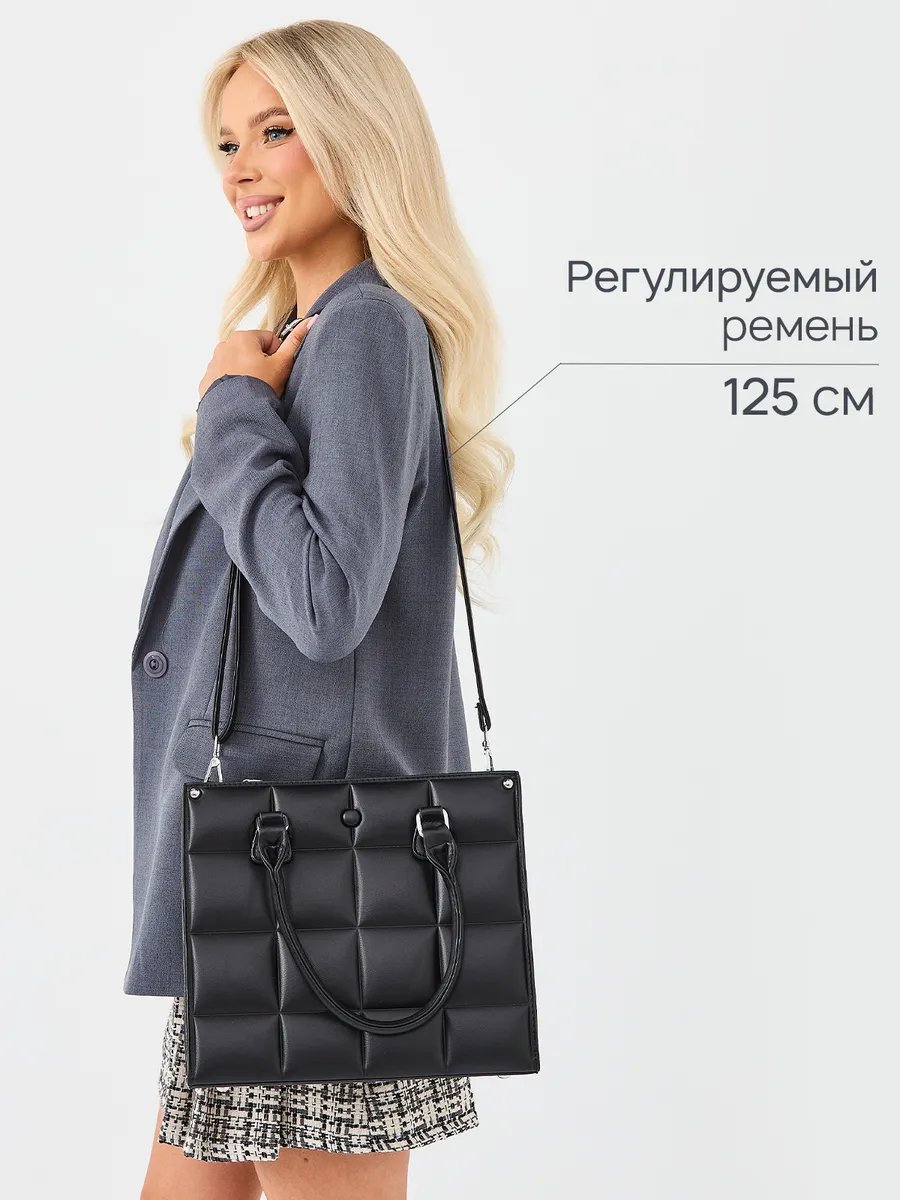 Сумка кросс-боди MILLIRISWAY экокожа черный купить,NaN