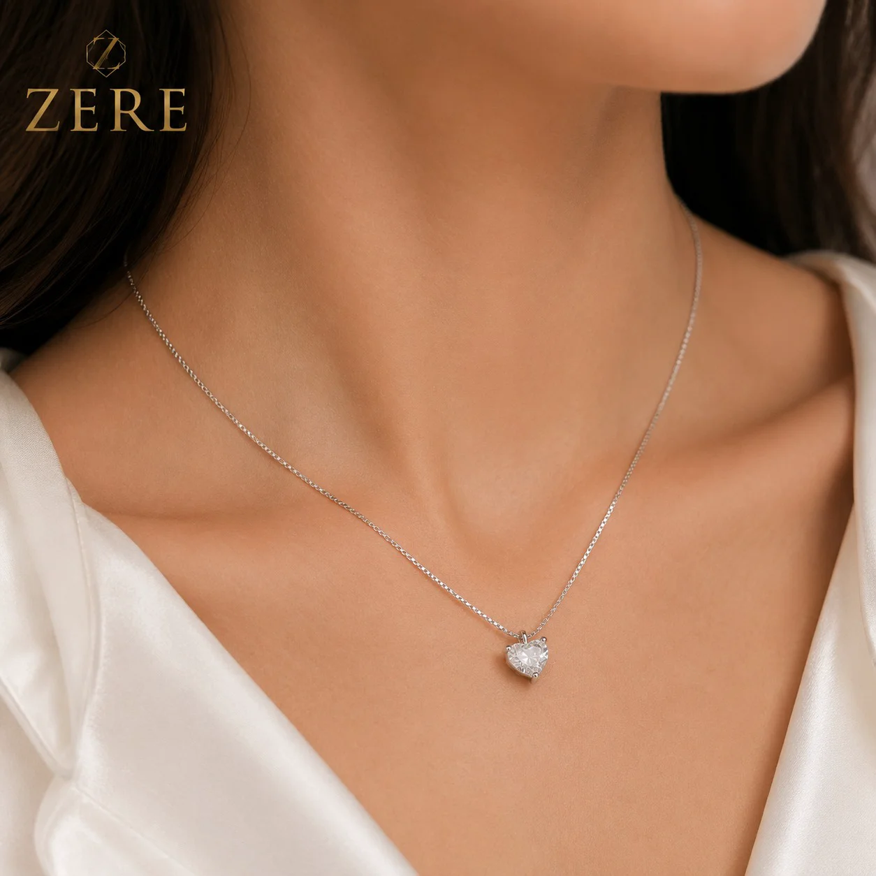 Колье Zere ZR270614 серебро 2.52гр 45см  купить,30800