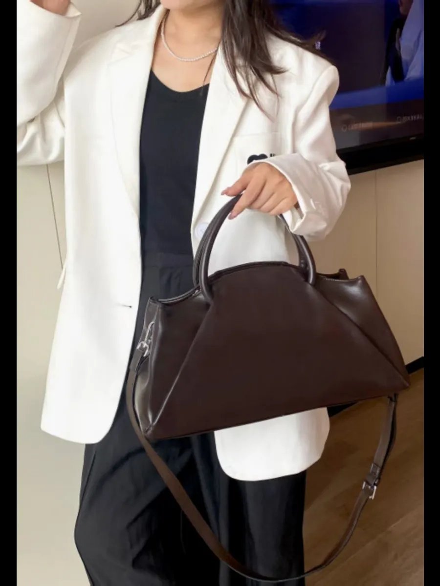Мини-сумка A&U BAGS натуральная кожа коричневый купить,NaN