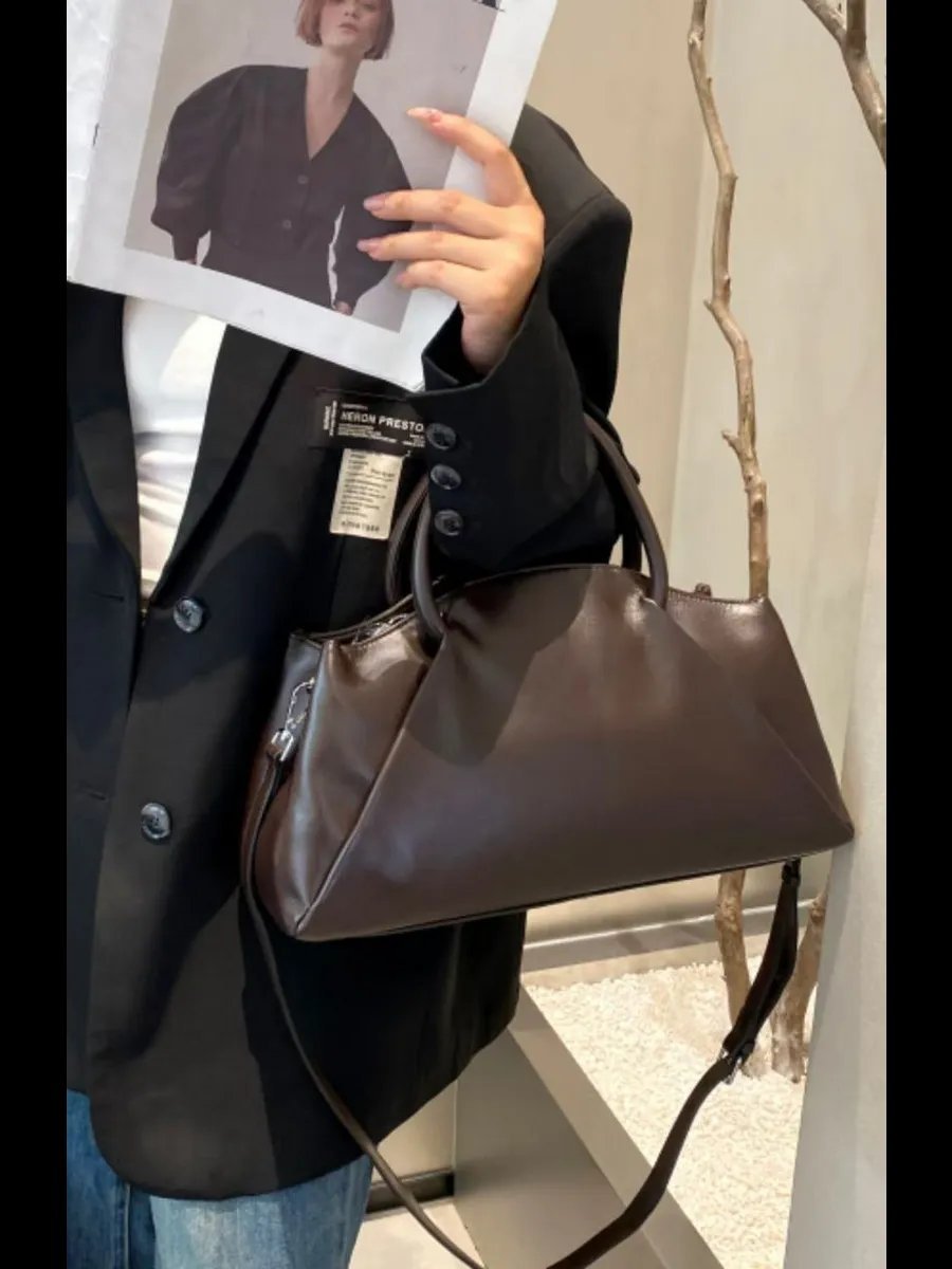 Мини-сумка A&U BAGS натуральная кожа коричневый купить,NaN