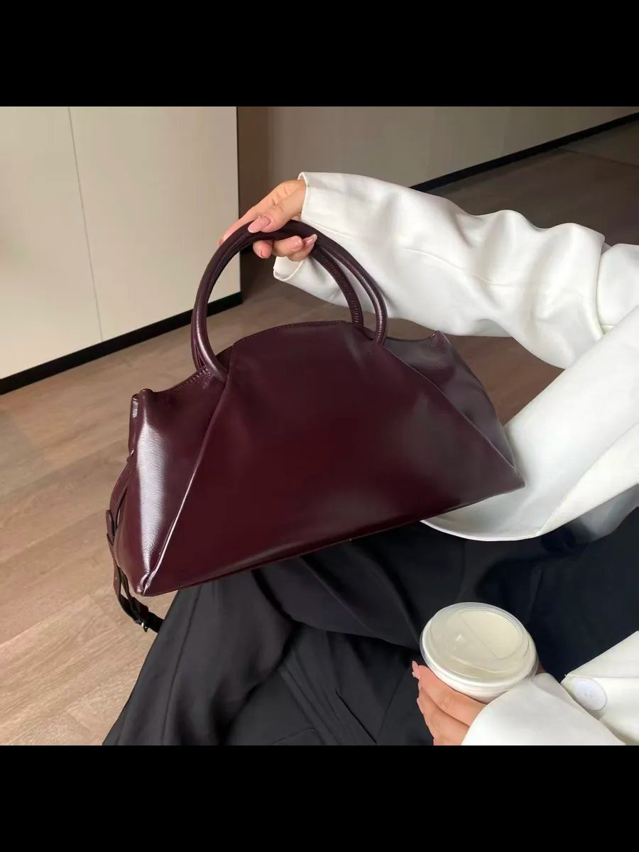 Мини-сумка A&U BAGS натуральная кожа фиолетовый купить,NaN