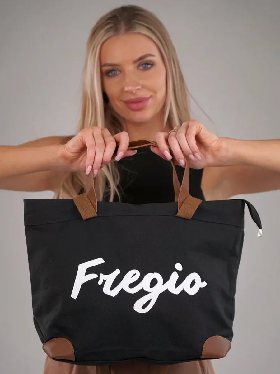 Сумка шоппер Fregio нейлон черный купить,NaN